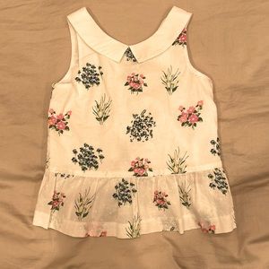 Janie and Jack flower top